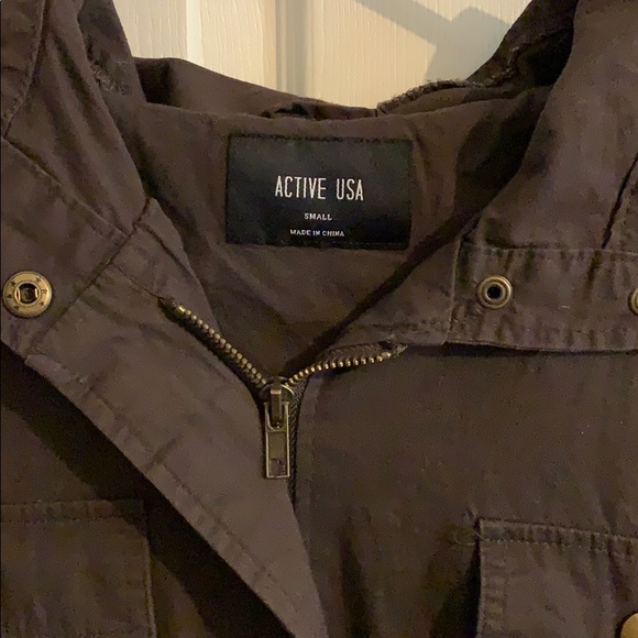 Brown Utility Jacket! - Picture 2 of 4